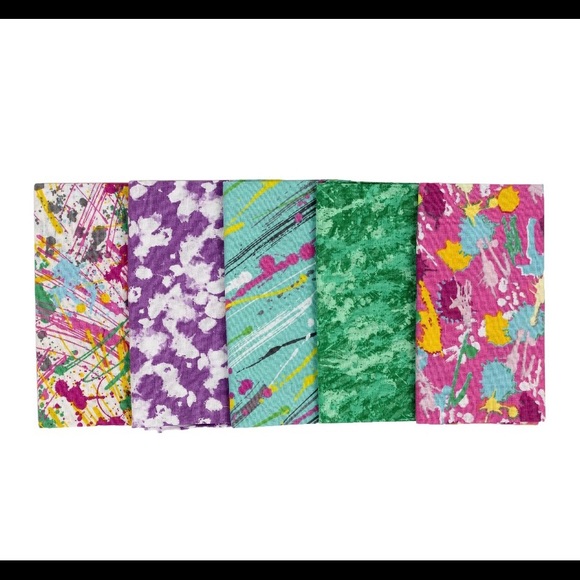 Spring fat quarters 5 pieces new - Picture 2 of 8